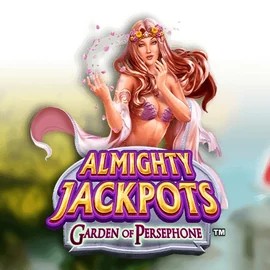 Almighty Jackpots: Garden of Persephone slot visual from Novomatic available on hiddenjacks.co.nl