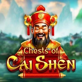 Chests of Cai Shen online game logo by Pragmatic Play on hiddenjacks.co.nl