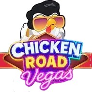 Chicken Road Vegas casino game by InOut – featured logo at HiddenJack Casino