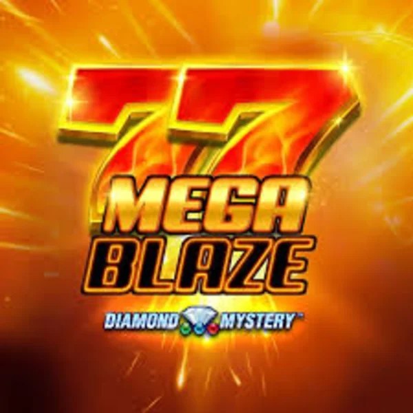 Diamond Mystery Mega Blaze logo by Greentube at HiddenJack Casino