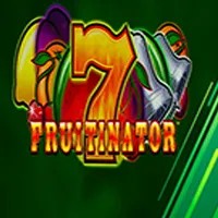 Fruitinator Jackpot King logo by Blueprint Gaming at HiddenJack Casino