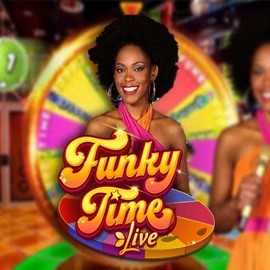 Funky Time online game logo by Evolution on hiddenjacks.co.nl