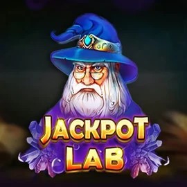Jackpot Lab slot logo by Platipus at HiddenJack Casino