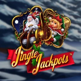 Official Jackpots logo: Jingle Jackpots by Dragon Gaming at HiddenJack Casino