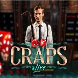 Enjoy Live Craps by Evolution – logo hosted on hiddenjacks.co.nl