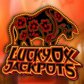 Jackpots logo of Lucky Ox Jackpots from Rival at HiddenJack Casino