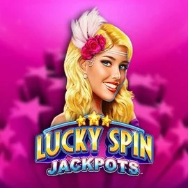 Lucky Spin Jackpots game by Novomatic – logo hosted on HiddenJack Casino