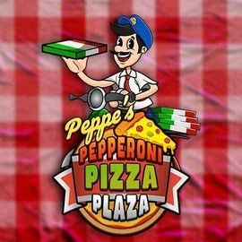 Peppe’s Pepperoni Pizza Plaza slot visual from Pragmatic Play available on hiddenjacks.co.nl