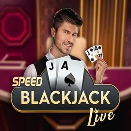 Speed Blackjack logo by Pragmatic Play at HiddenJack Casino