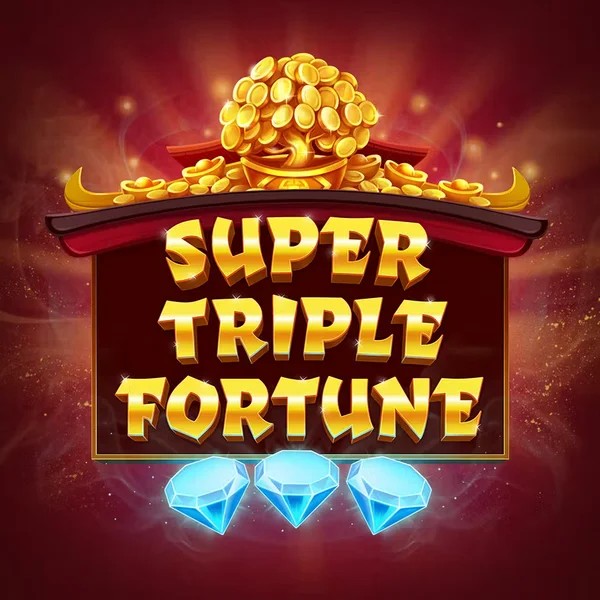 Super Triple Fortune slot visual from Greentube available on hiddenjacks.co.nl