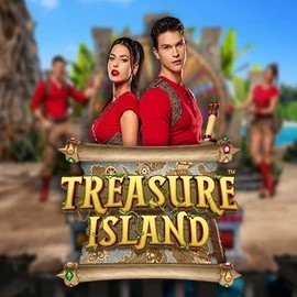 Treasure Island slot logo by Pragmatic Play at HiddenJack Casino